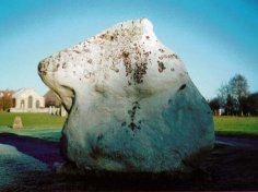 One of Avebury's stones
